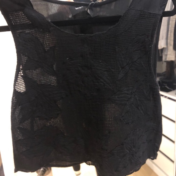 NWT Minkpink flower detail crop tank size s - Picture 2 of 6